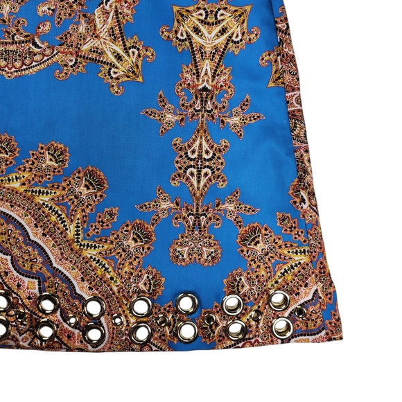 Marciano Blue Paisley Women's Skirt - Picture 3 of 9